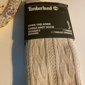 Timberland Over The Knee Cable Knit Sock